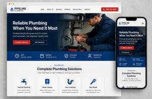 web design for plumbers