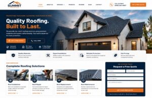 web design for roofers